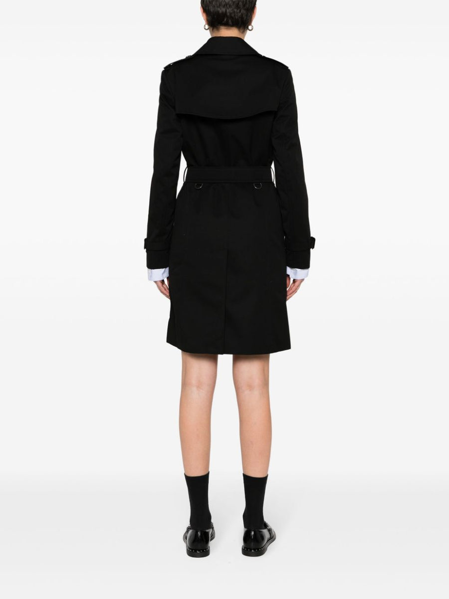 Burberry Gabardine Trench Coat For Women Timeless Double Breasted Style True To Size Fit