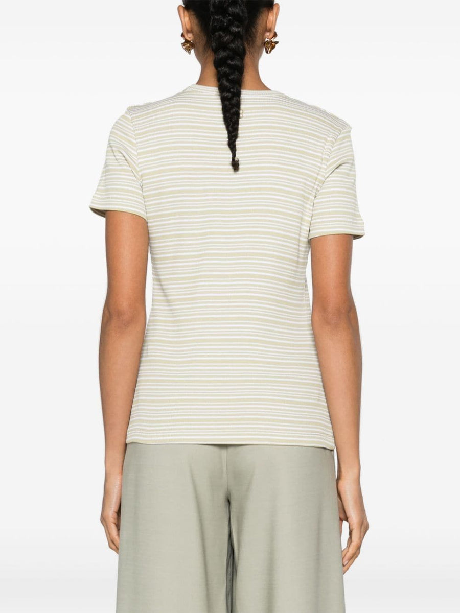 Filippa K Conscious Criteria Striped Organic Cotton Tee For Women Sustainable Everyday Essential