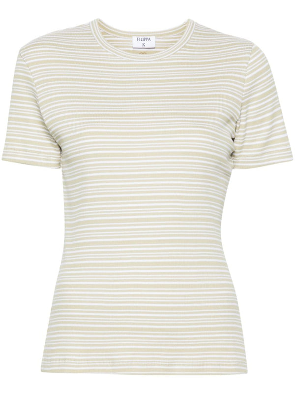 Filippa K Conscious Criteria page Striped cotton t-shirt