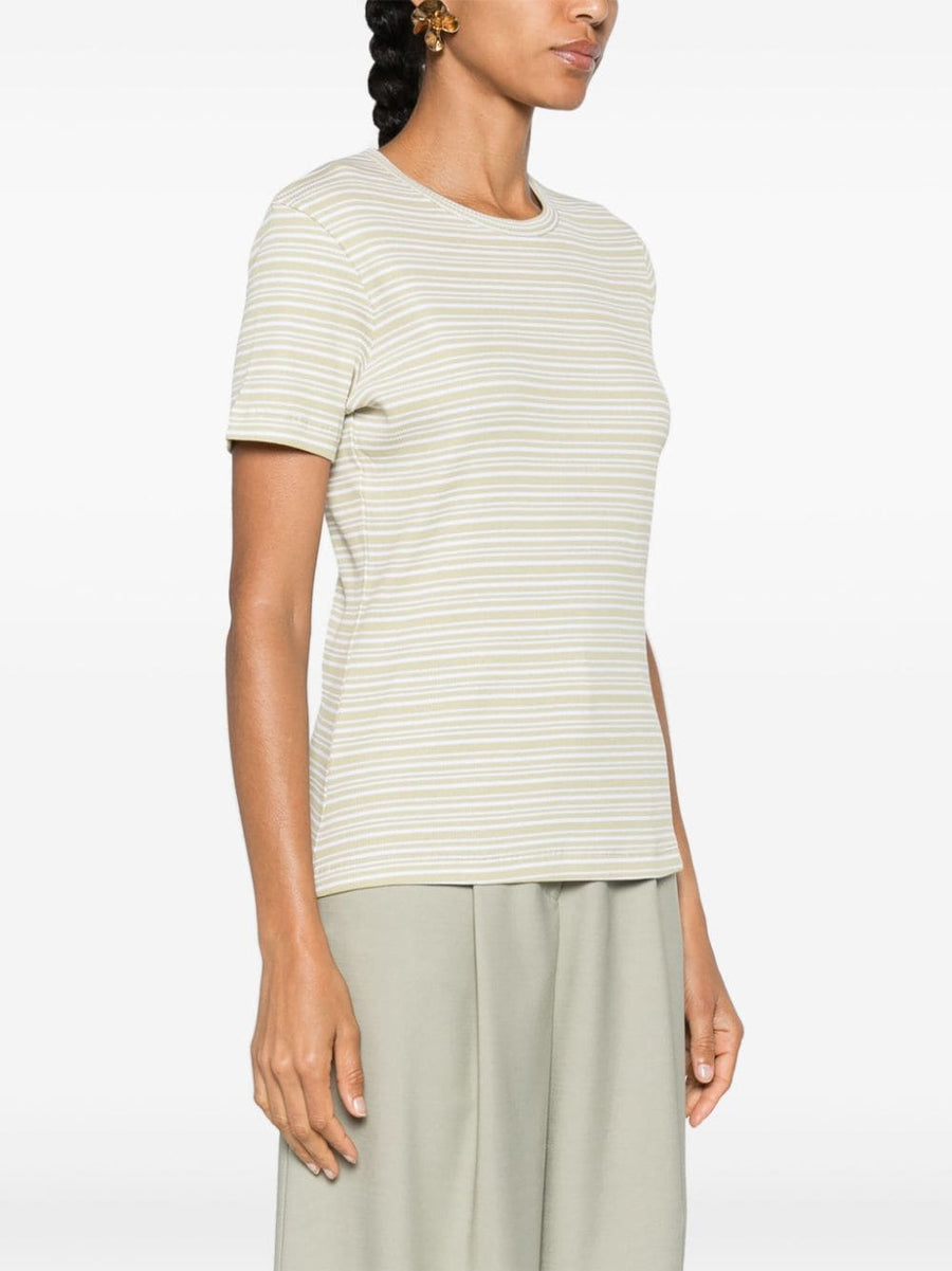 Filippa K Conscious Criteria Striped Organic Cotton Tee For Women Sustainable Everyday Essential