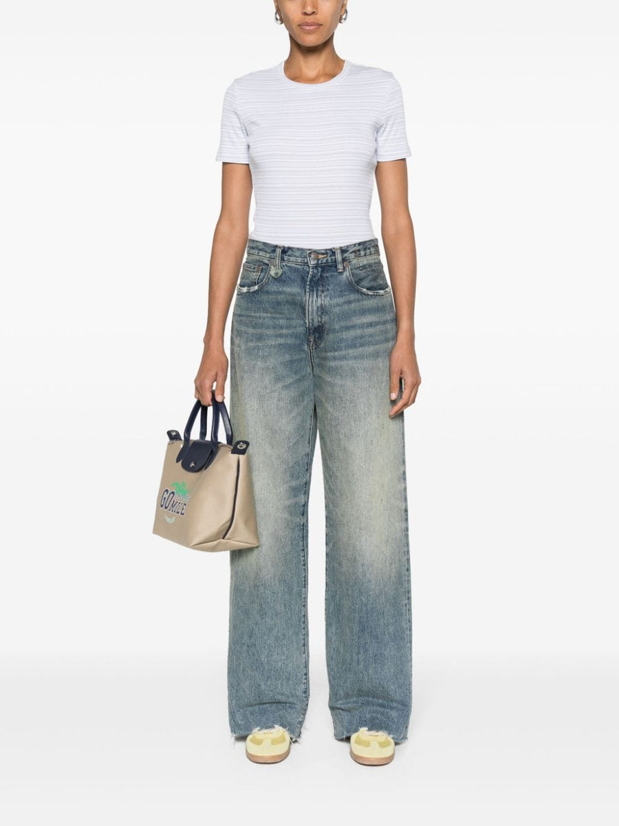Striped Organic Cotton T Shirt For Women By Filippa K Conscious Wardrobe Essential