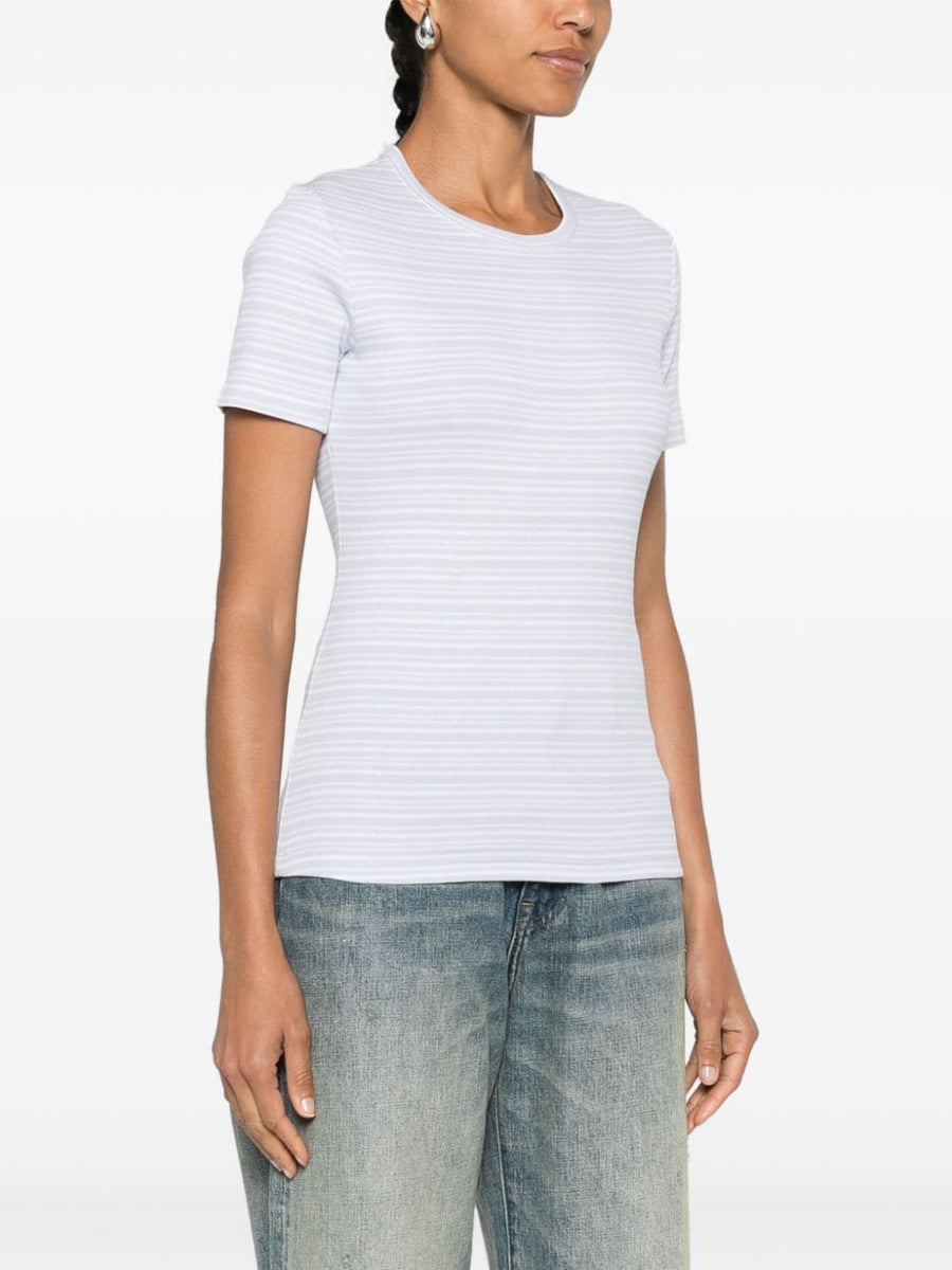 Striped Organic Cotton T Shirt For Women By Filippa K Conscious Wardrobe Essential