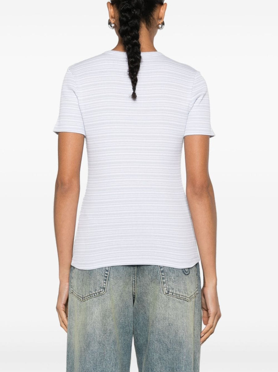 Striped Organic Cotton T Shirt For Women By Filippa K Conscious Wardrobe Essential