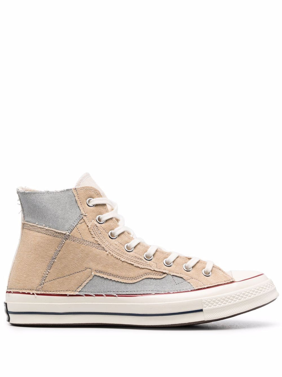 Converse Chuck 70 High Top Sneakers For Men Beige Oatmeal Canvas Platform Comfort