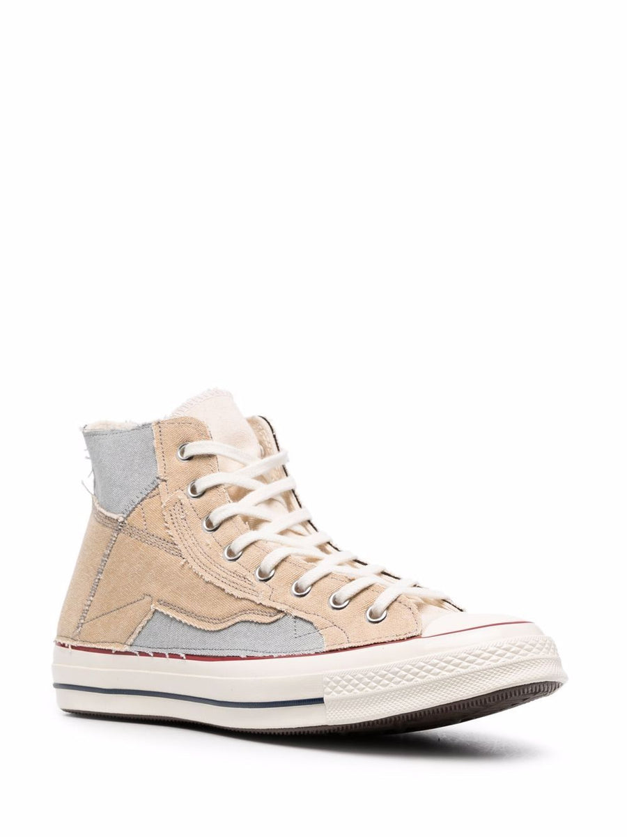 Converse Chuck 70 High Top Sneakers For Men Beige Oatmeal Canvas Platform Comfort