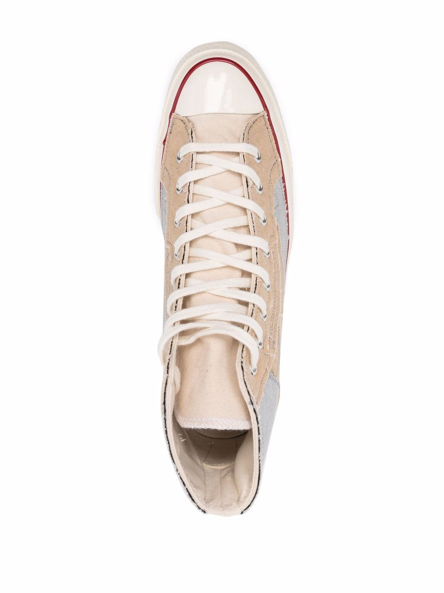 Converse Chuck 70 High Top Sneakers For Men Beige Oatmeal Canvas Platform Comfort