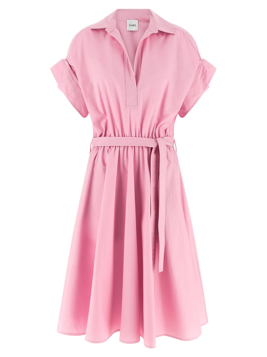Nude Chemisier Dress