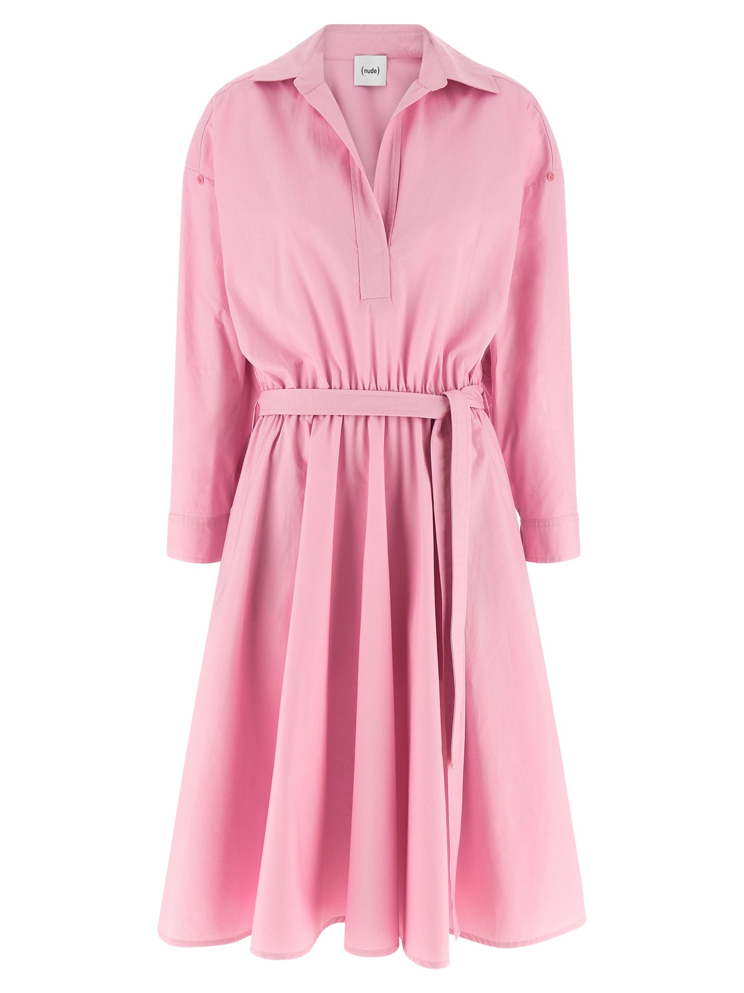 Nude Chemisier Dress
