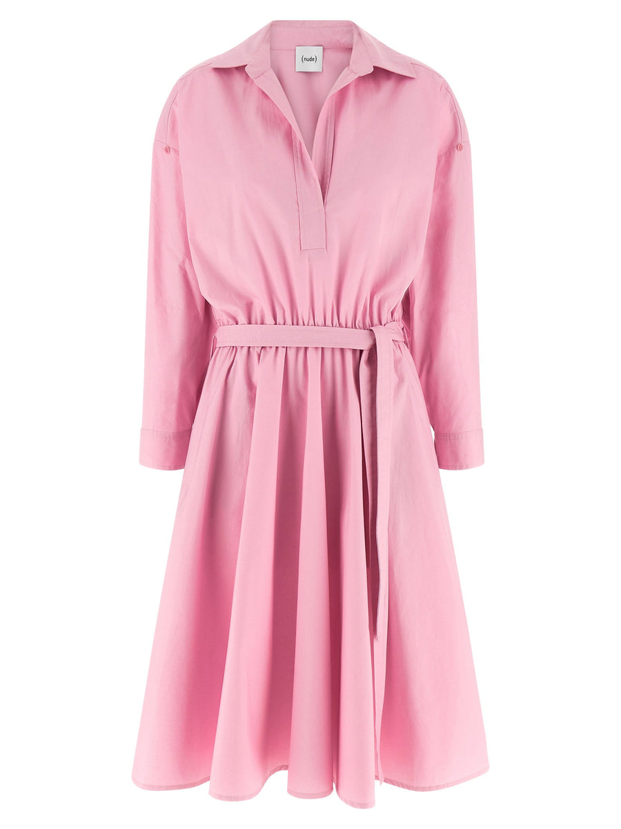 Nude Chemisier Dress