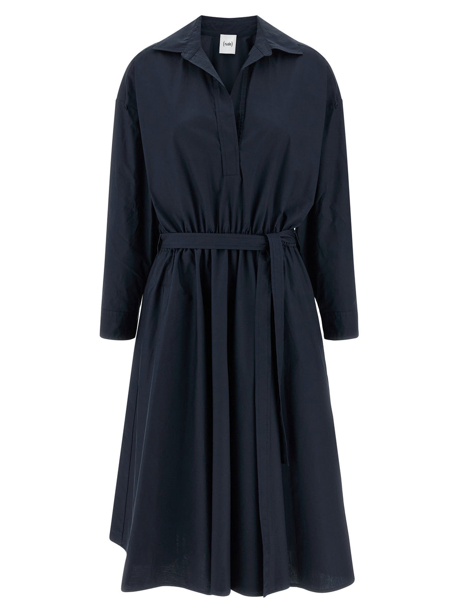 Nude Chemisier Dress