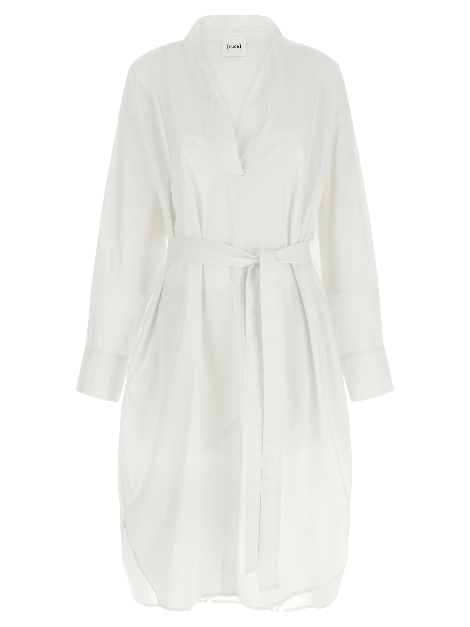 Nude Chemisier Dress