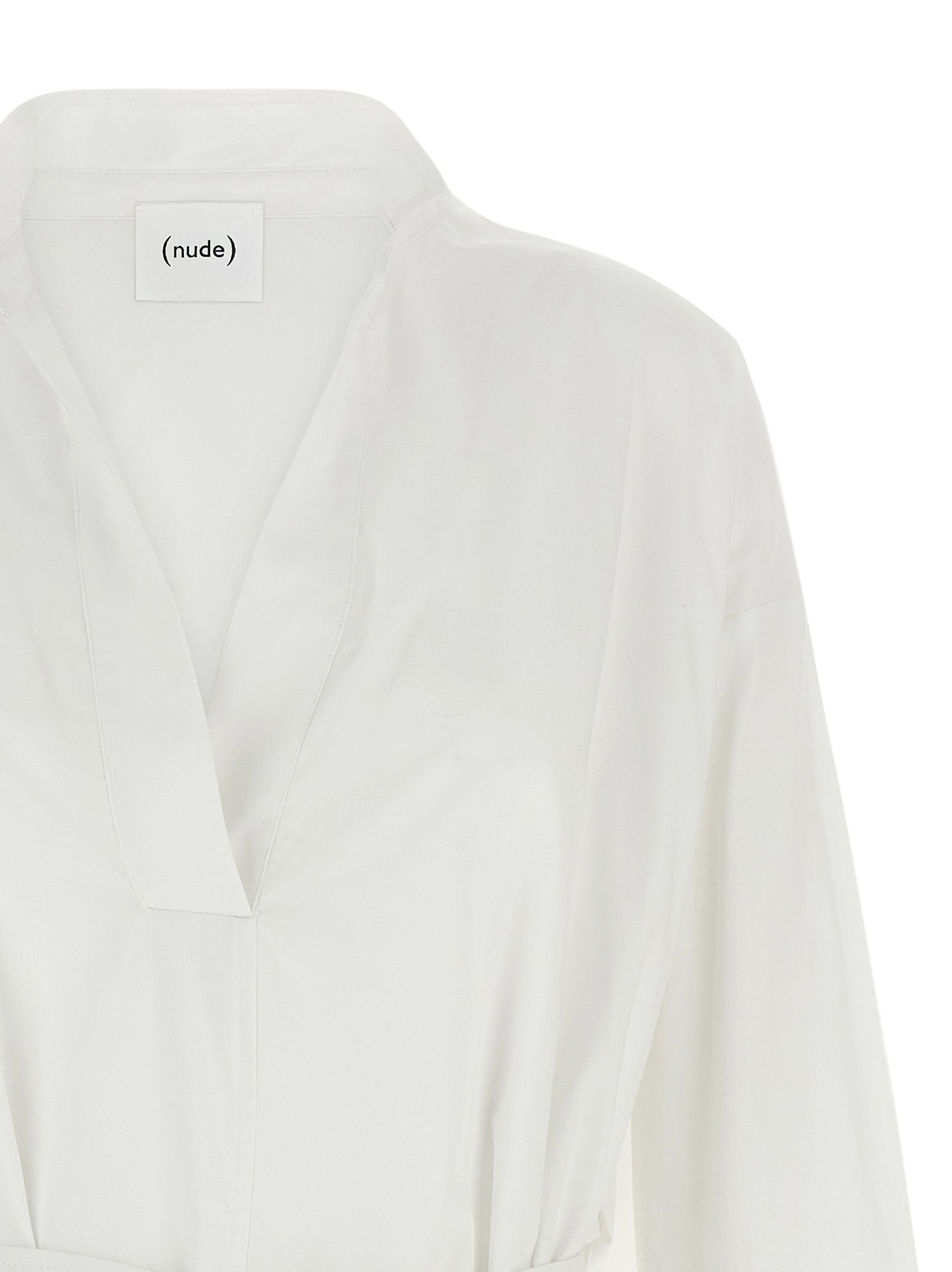 Nude Chemisier Dress