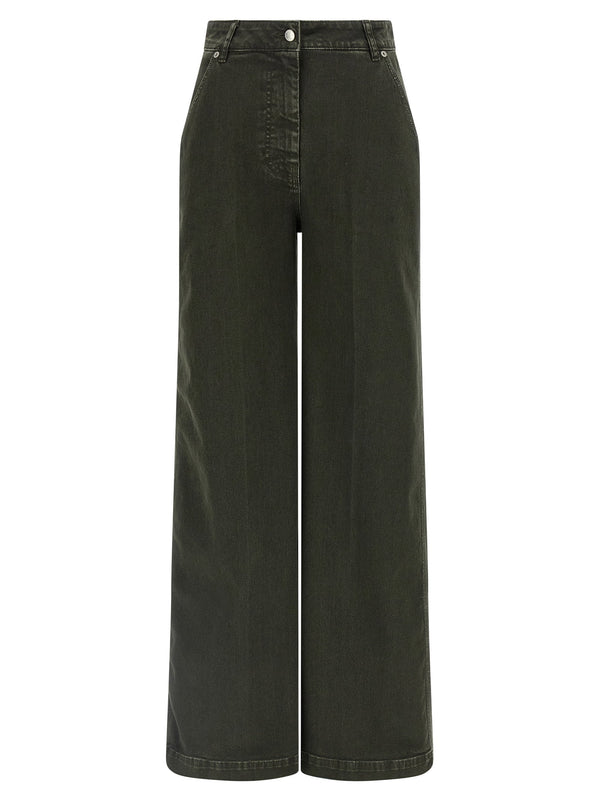Nude Wide Leg Jeans