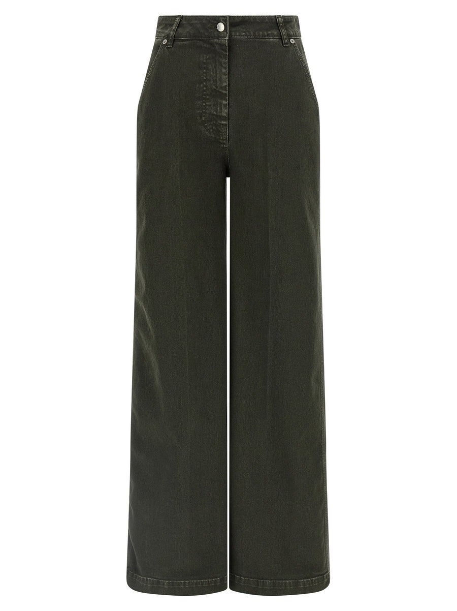 Nude Wide Leg Jeans