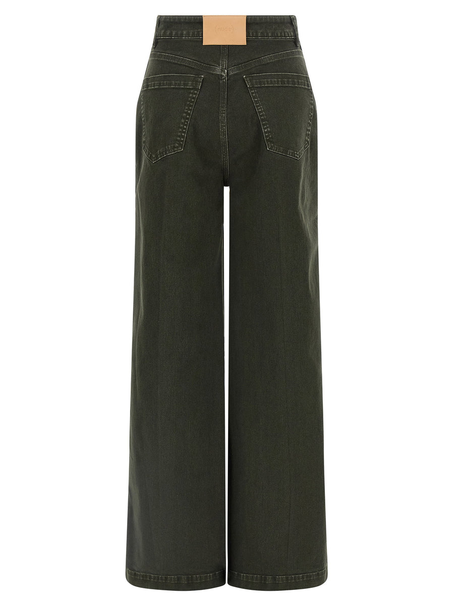 Nude Wide Leg Jeans