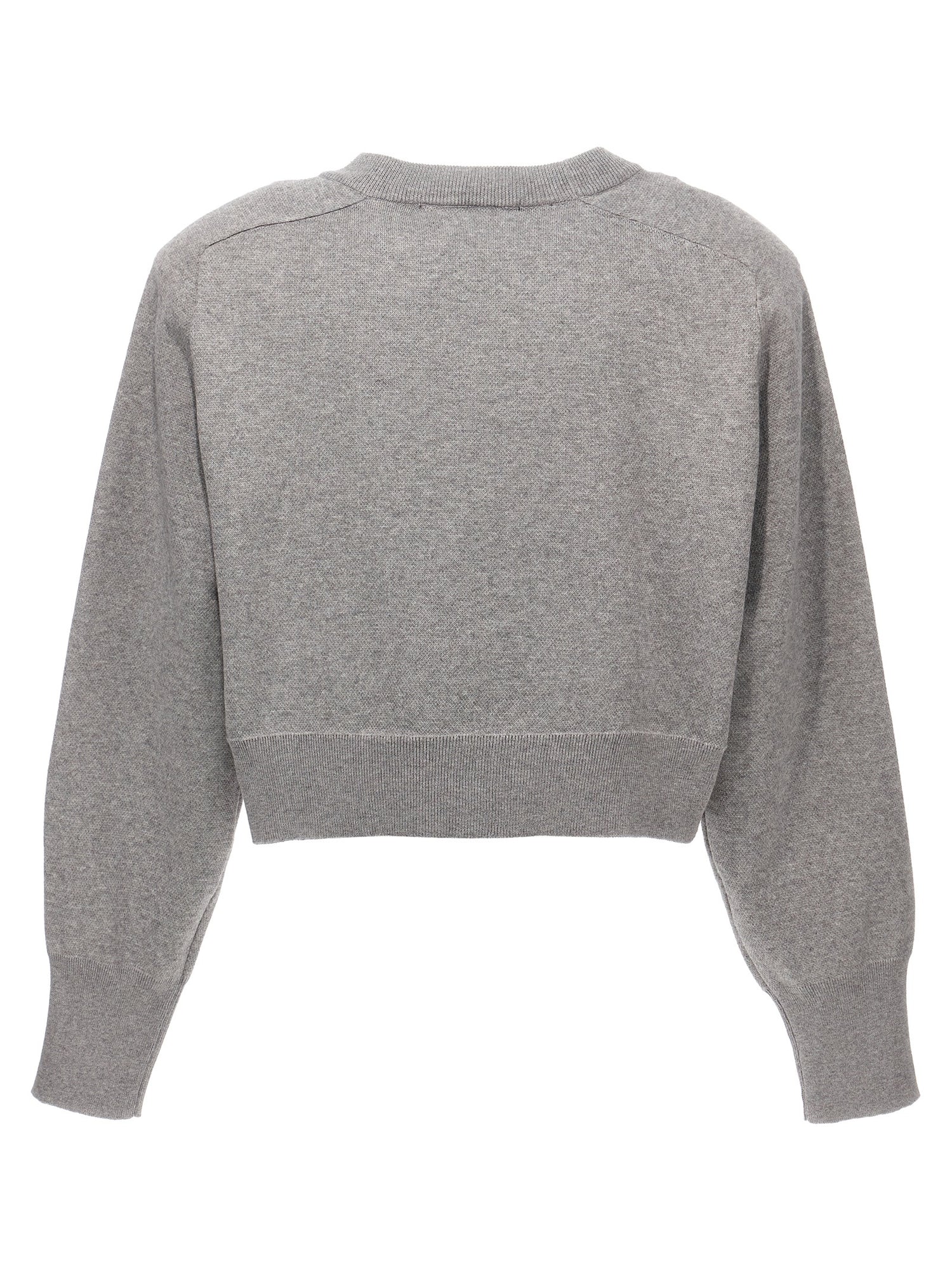 Rotate Birger Christensen Firm Knit Cropped Sweater