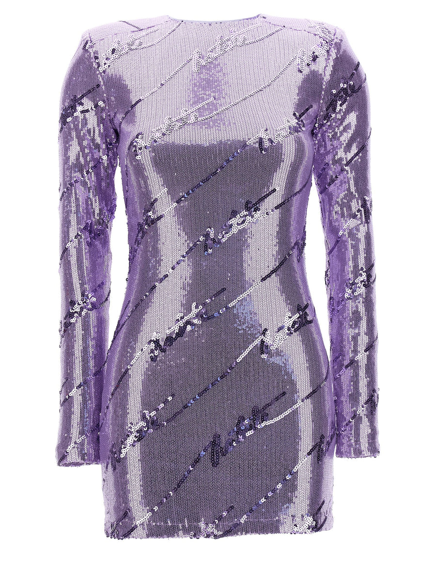 Sequin Mini Dress Rotate Birger Christensen Glow Ready For Women Festive Eveningwear With Allover Sequins
