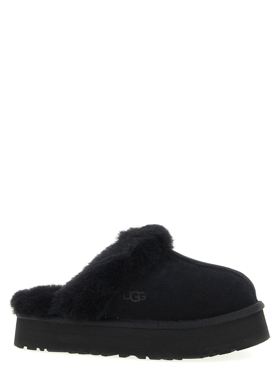 UGG Disquette Slipper For Women Premium Suede With Sheepskin Lining Cozy Warmth All Day