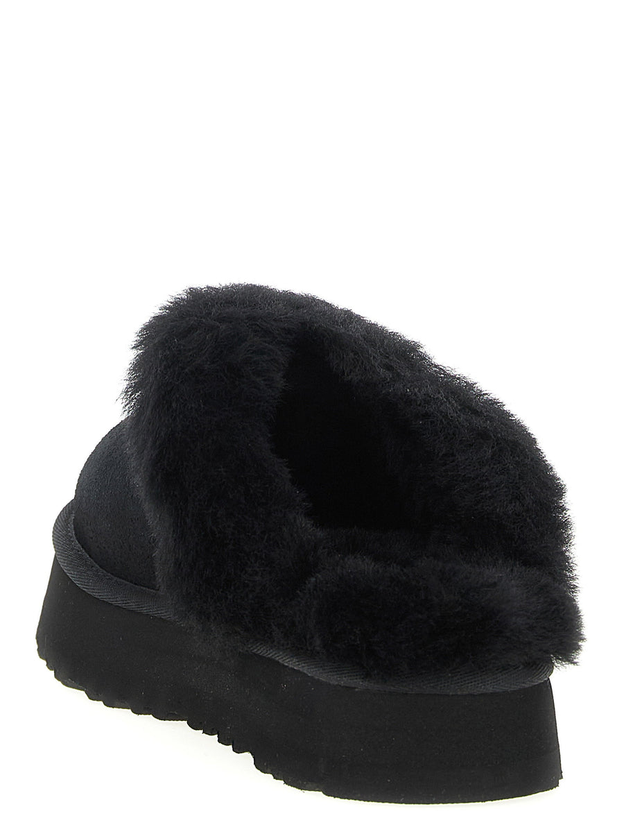 UGG Disquette Slipper For Women Premium Suede With Sheepskin Lining Cozy Warmth All Day