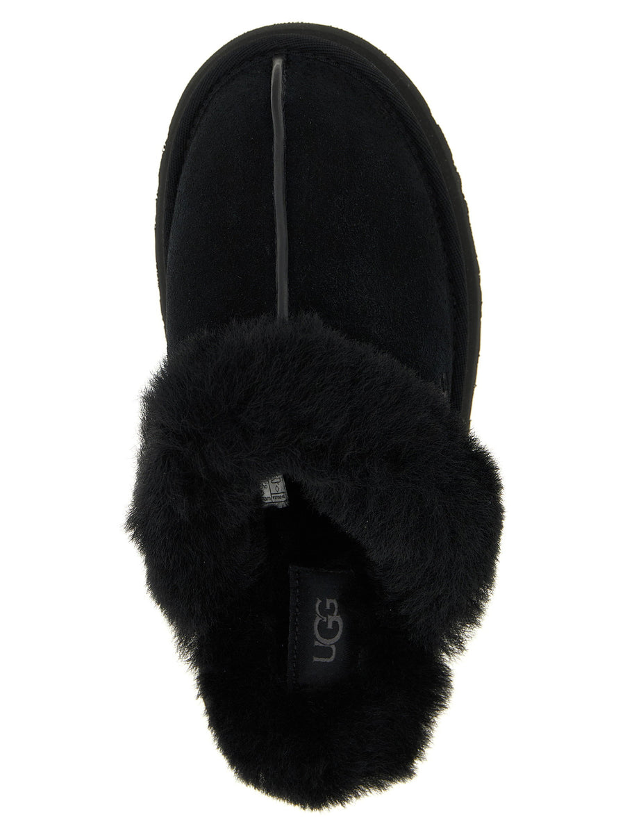 UGG Disquette Slipper For Women Premium Suede With Sheepskin Lining Cozy Warmth All Day
