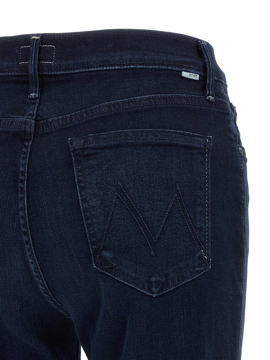 Mother Mid Rise Smokin Skimp Jeans For Women Stretch Denim Flattering Silhouette Everyday Luxe