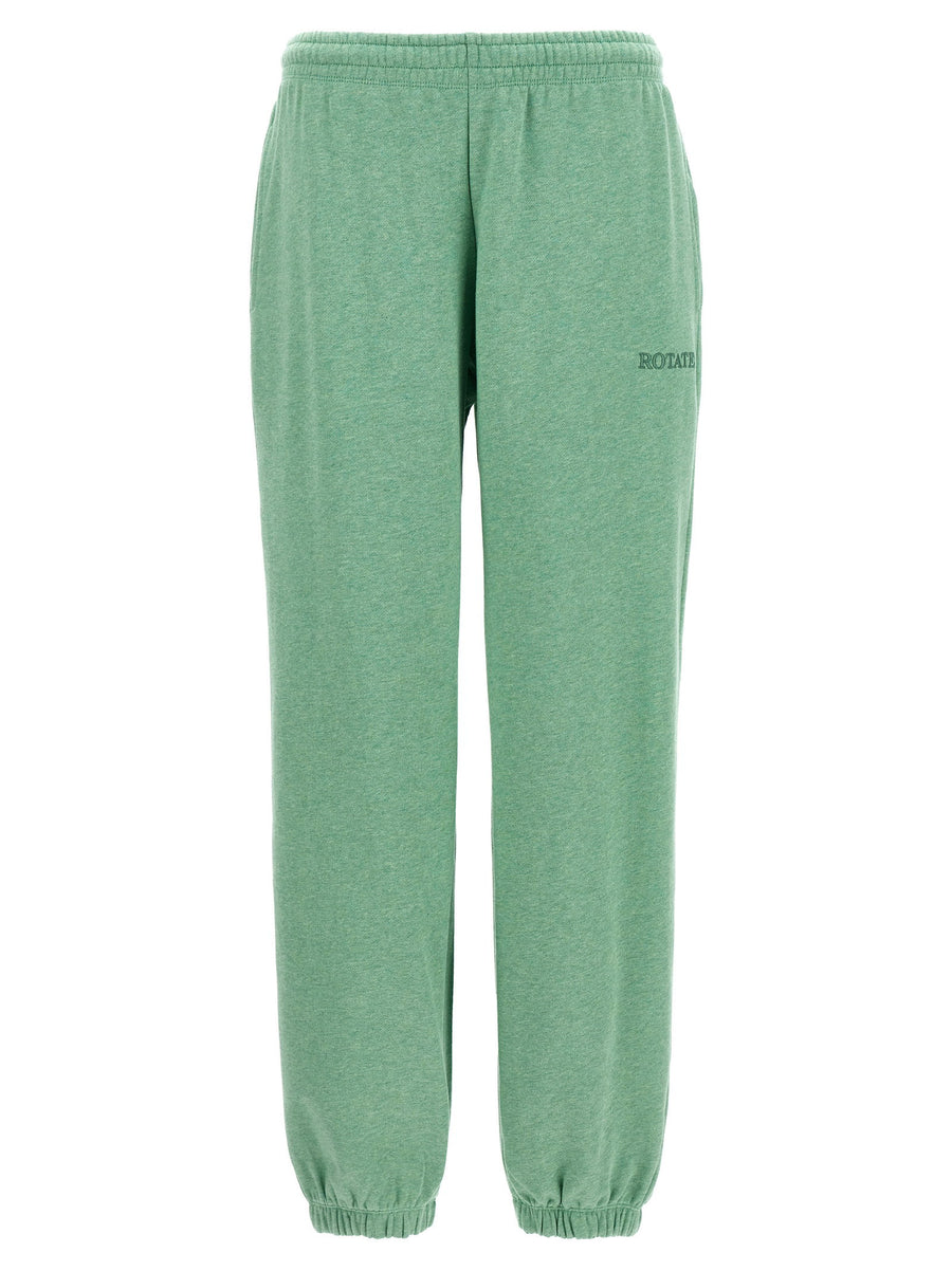 Rotate Birger Christensen Classic Cotton Joggers For Women With Elastic Waistband And Pockets Versatile Everyday Wear