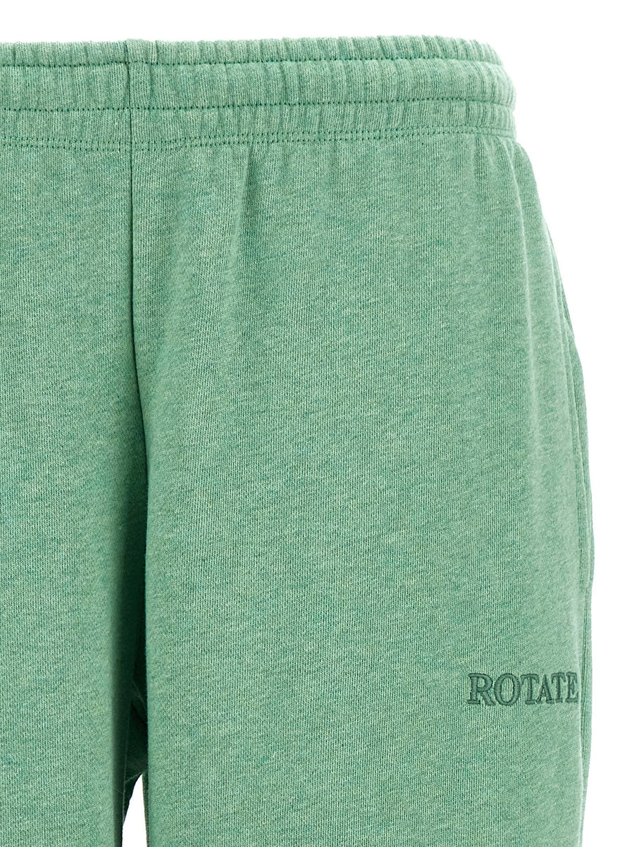 Rotate Birger Christensen Classic Cotton Joggers For Women With Elastic Waistband And Pockets Versatile Everyday Wear