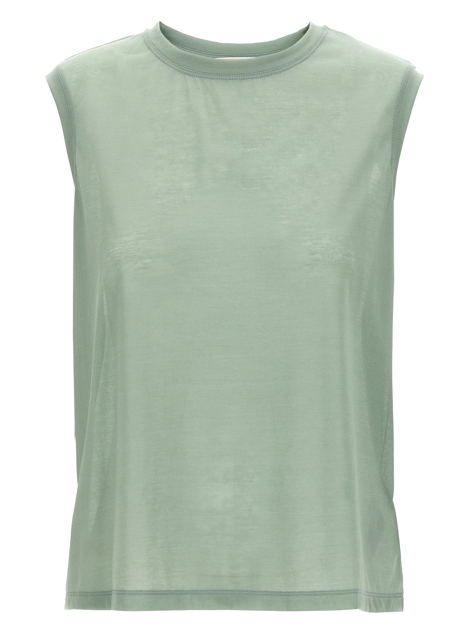 Victoria Beckham Logo Embroidery Top