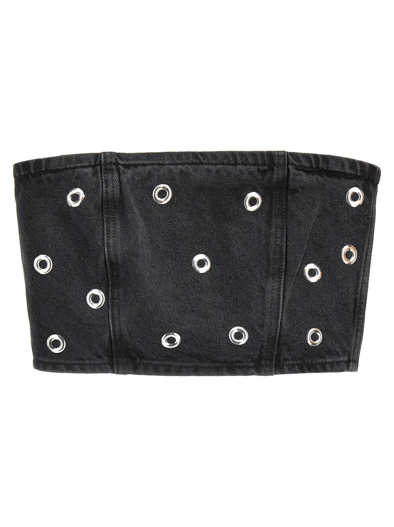 Rotate Birger Christensen Studded Denim Top