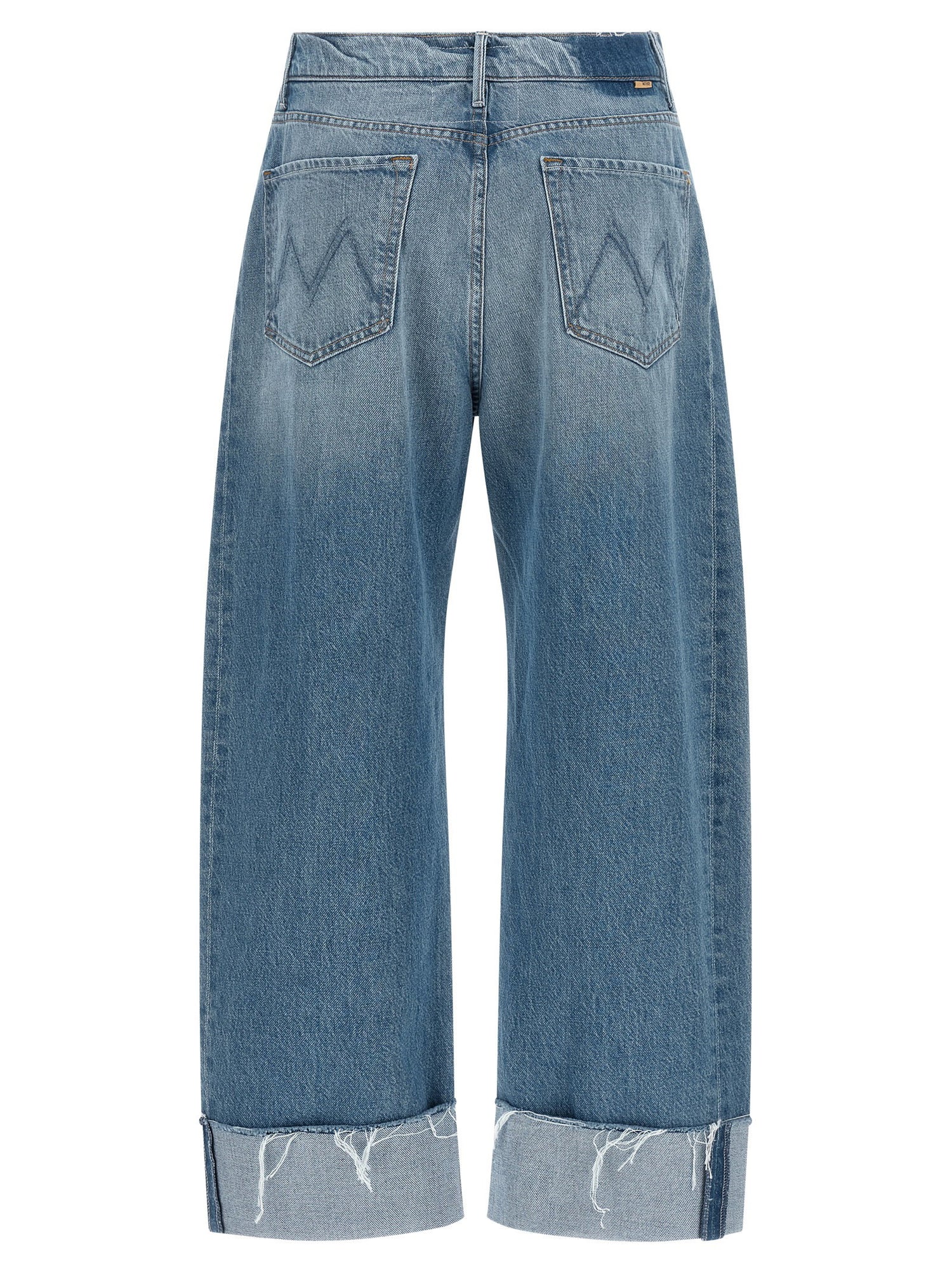 Mother The Half-pipe Ankle Cuff Fray Jeans