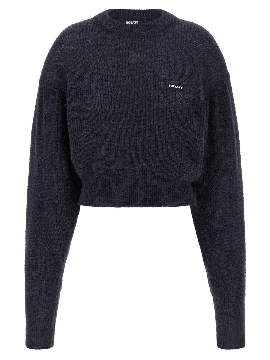 Rotate Birger Christensen Knit Puff Sweater