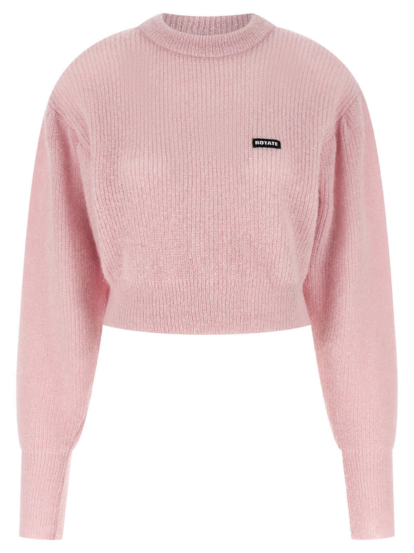 Rotate Birger Christensen Knit Puff Sweater