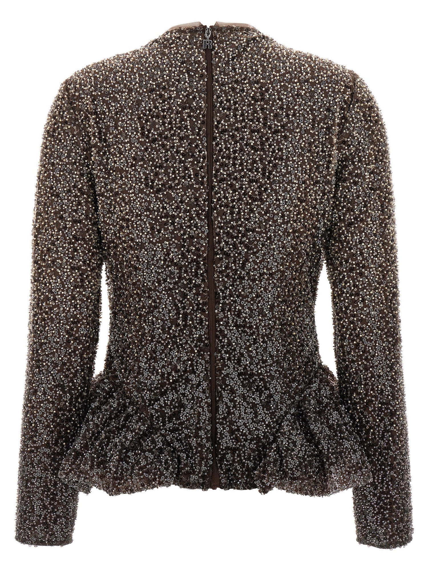Rotate Birger Christensen Sequin Top