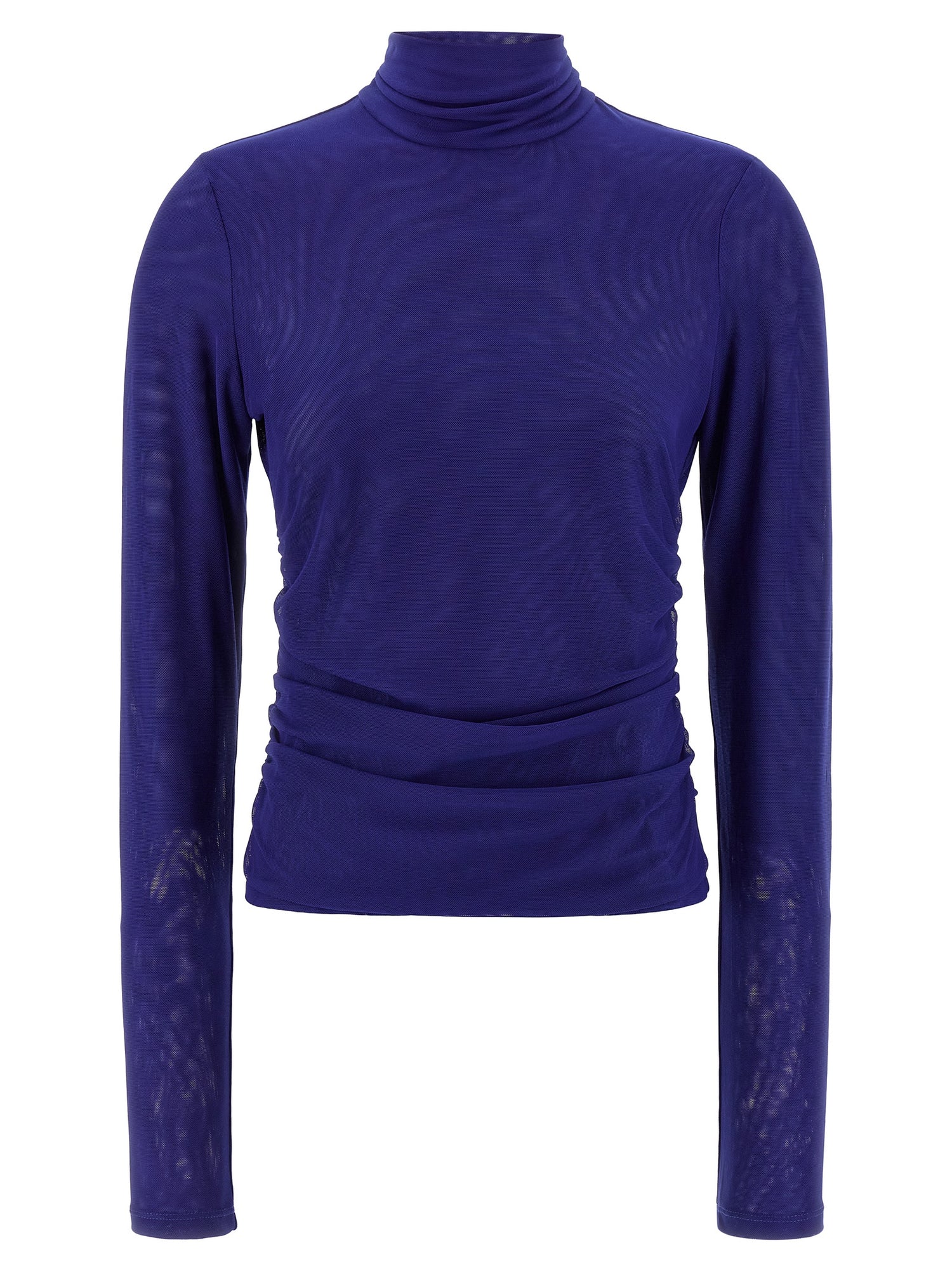 Rotate Birger Christensen Mesh Rouched Sweater