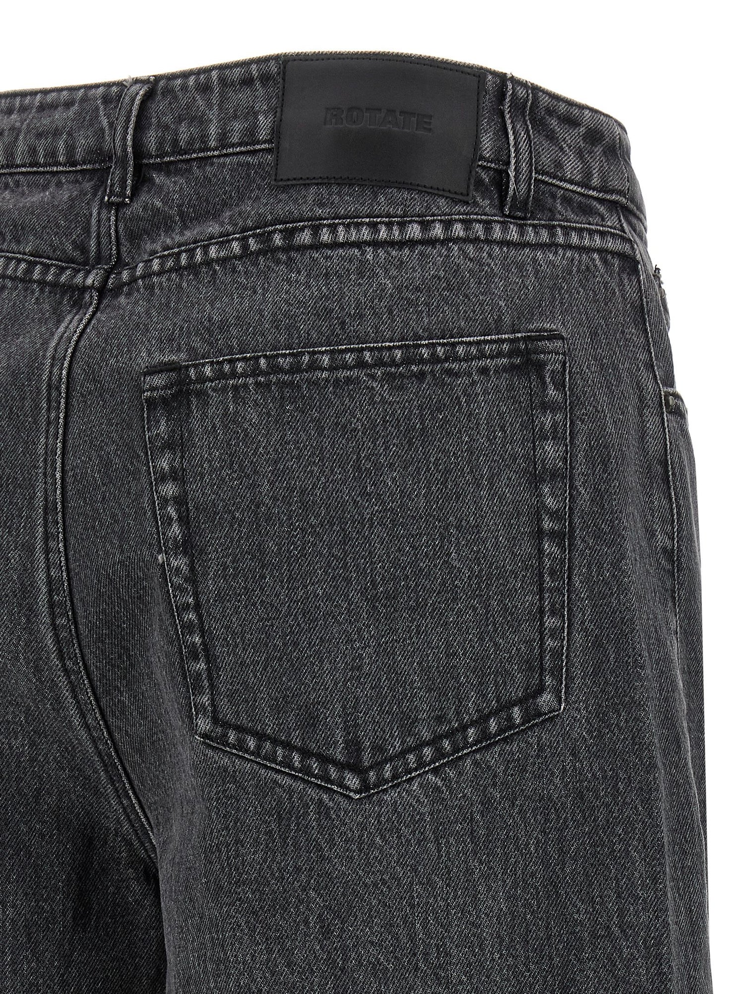 Rotate Birger Christensen Laced Leg Jeans