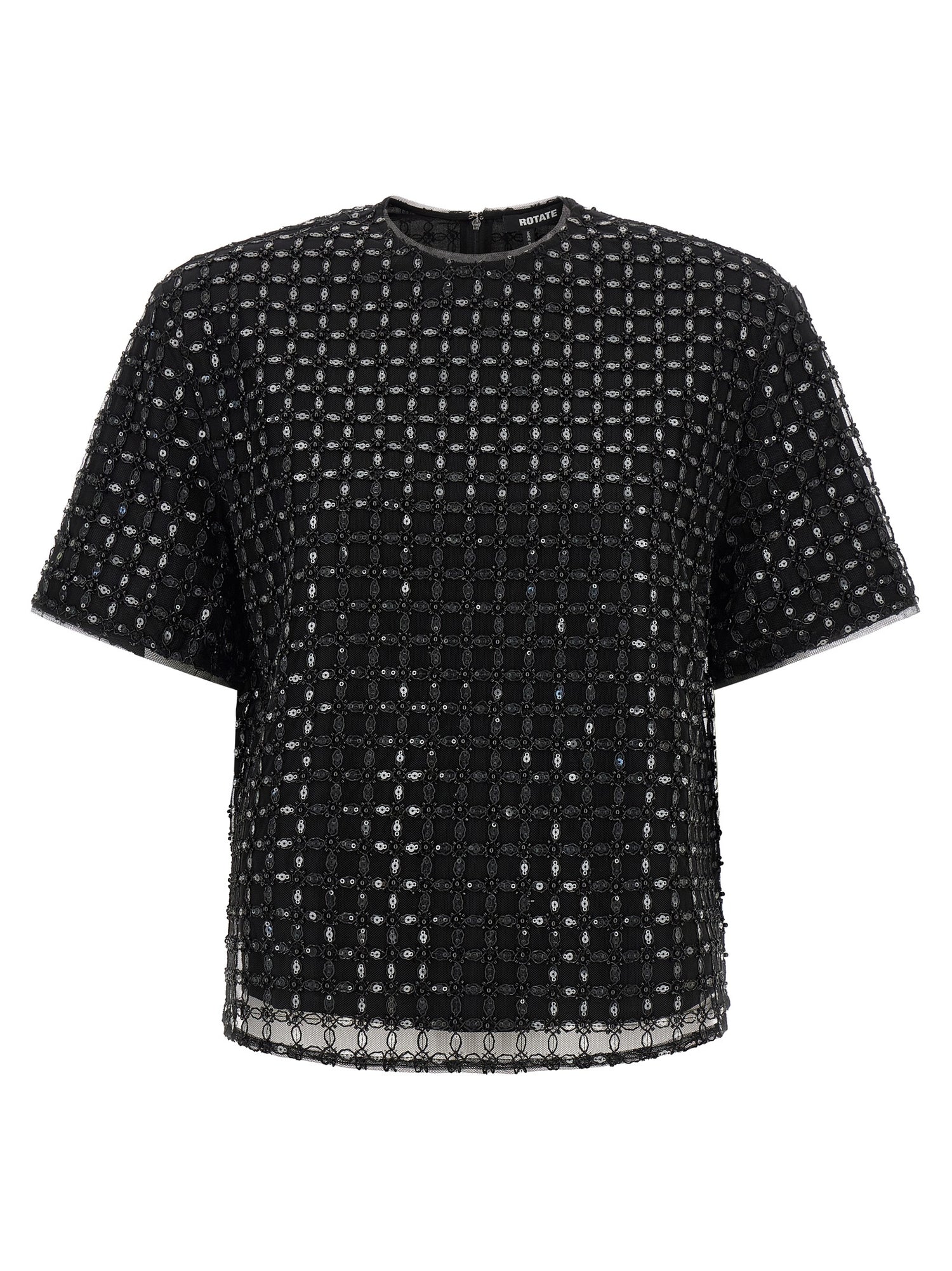 Rotate Birger Christensen Beaded Oversize Top