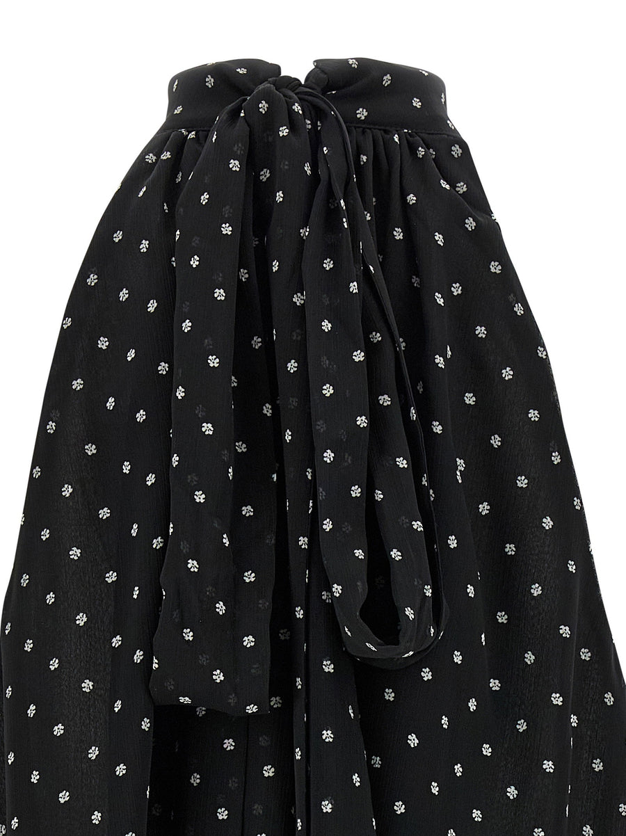 Rotate Birger Christensen Halterneck Bow Top