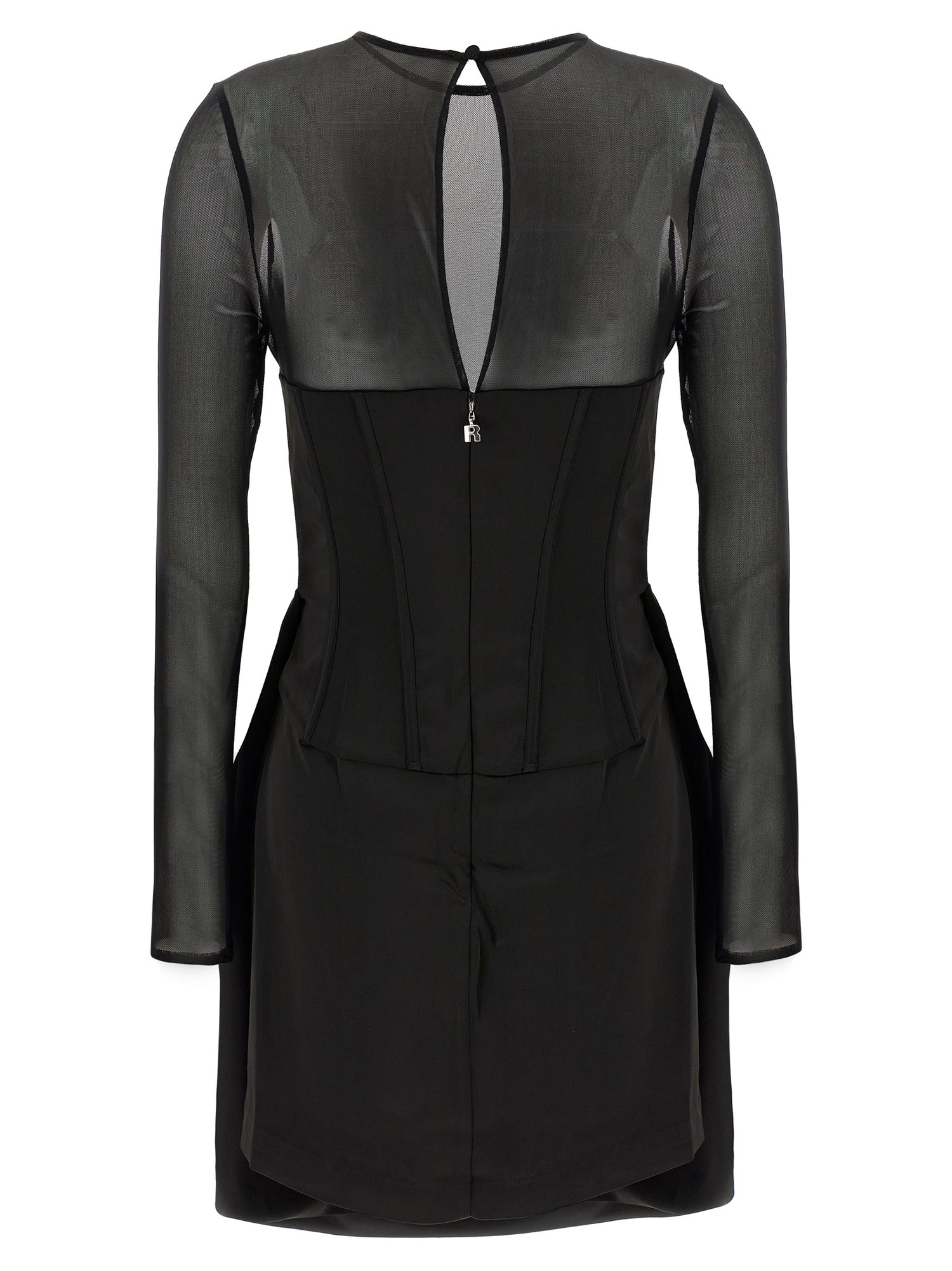 Rotate Birger Christensen Satin Corset Mini Dress
