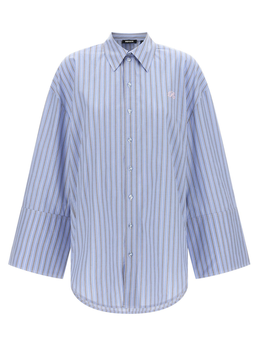 Rotate Birger Christensen Poplin Oversized Shirt