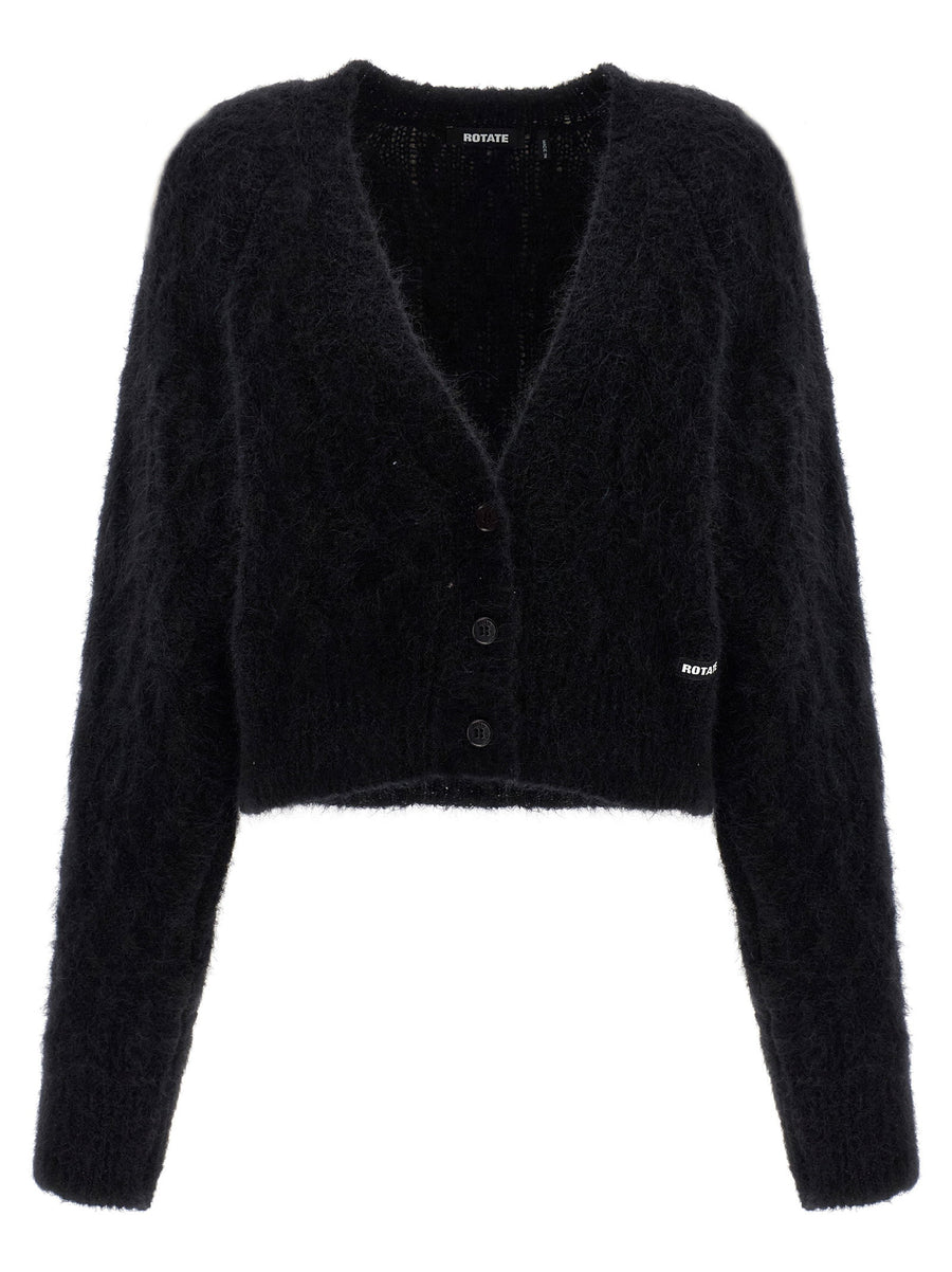 Rotate Birger Christensen Flufy Knit Cardigan