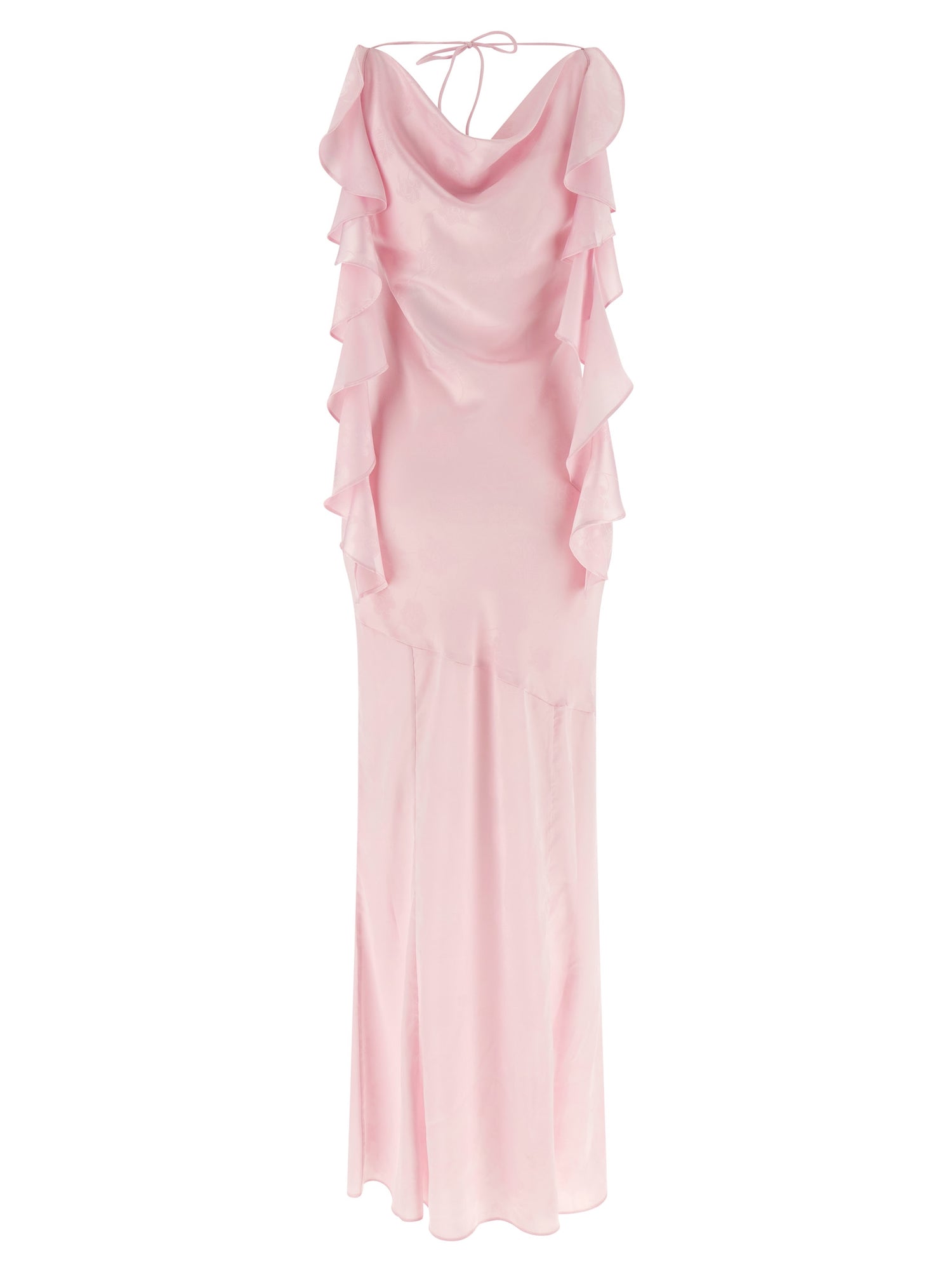 Rotate Birger Christensen Maxi Waterfall Dress