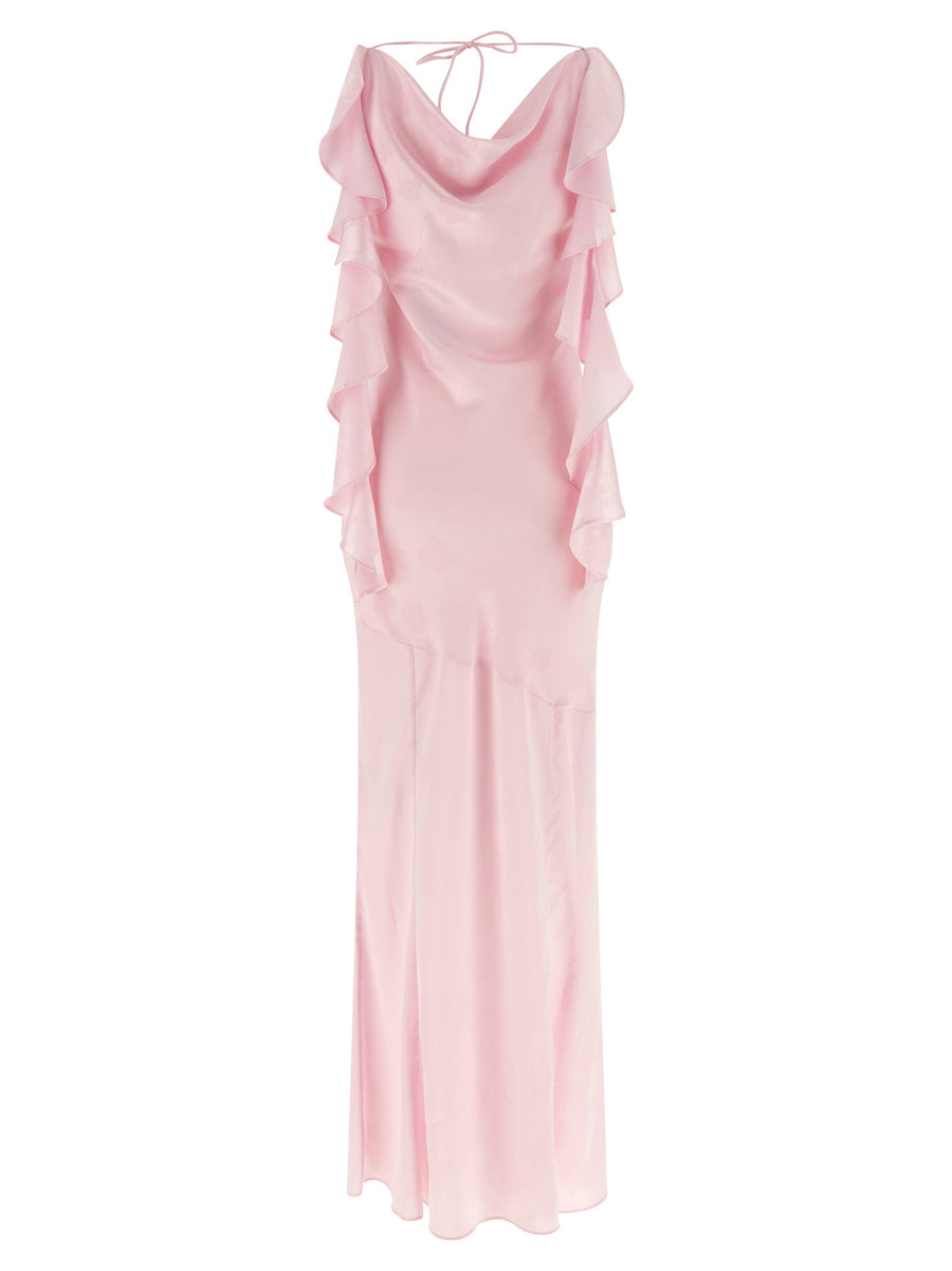 Rotate Birger Christensen Maxi Waterfall Dress