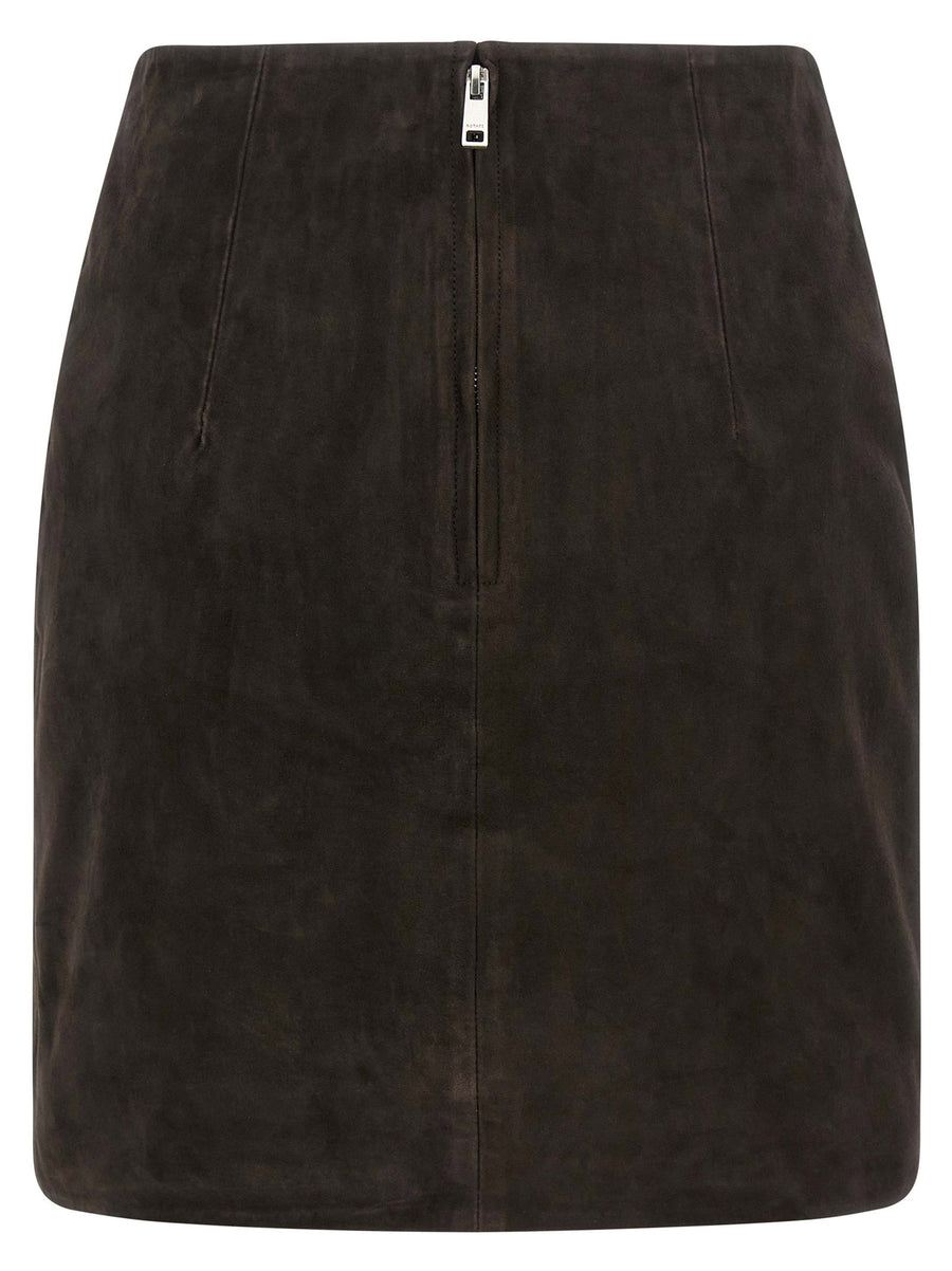 Rotate Birger Christensen Suede Skirt