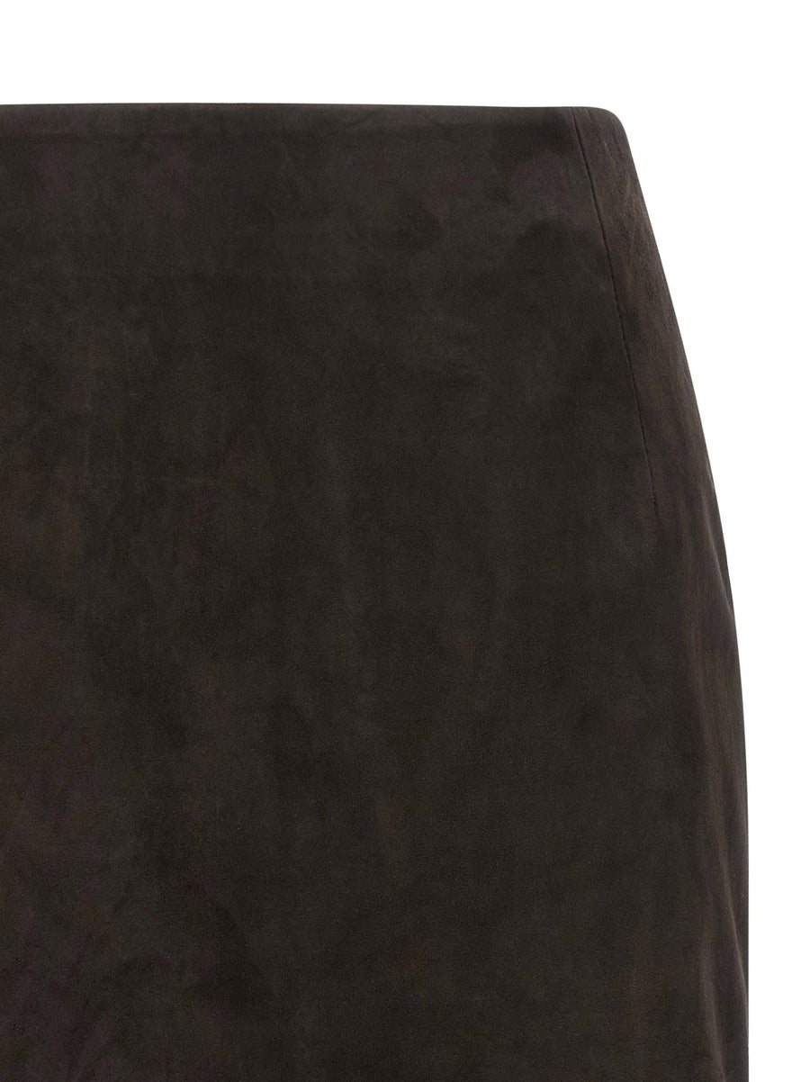 Rotate Birger Christensen Suede Skirt