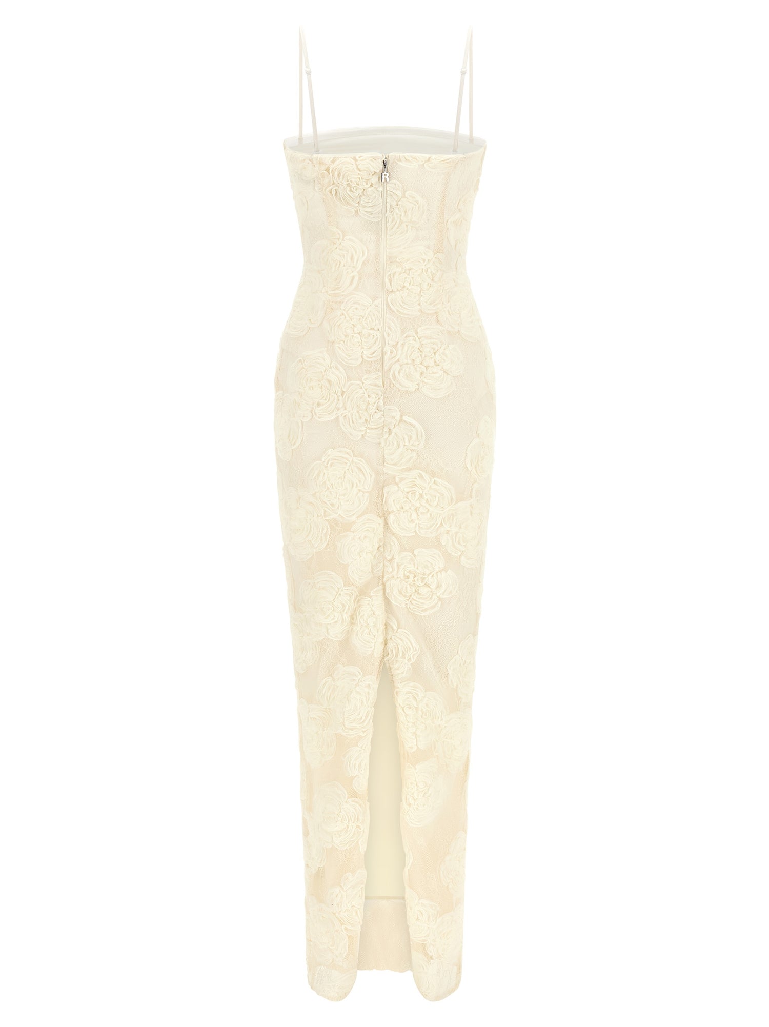 Rotate Birger Christensen Flower Mesh Tube Dress