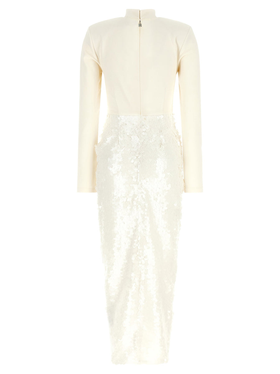 Rotate Birger Christensen Knotted Dress With Flower