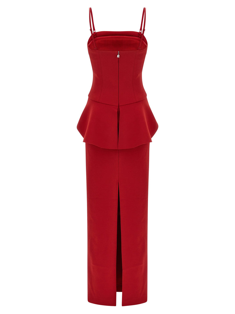 Rotate Birger Christensen 3d Floral Detail Dress