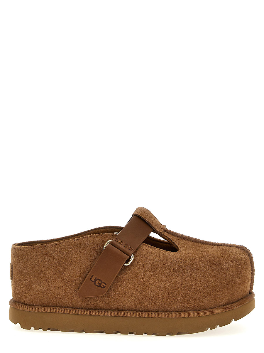 UGG Goldenstar Hi Sabots for Women with Adjustable Leather Strap and Cushioned Comfort