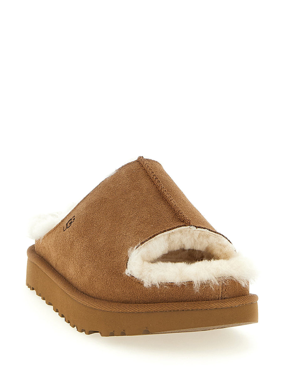 UGG Greenport Slides For Women Plush Sheepskin Lining Cushioned EVA Sole All Day Comfort