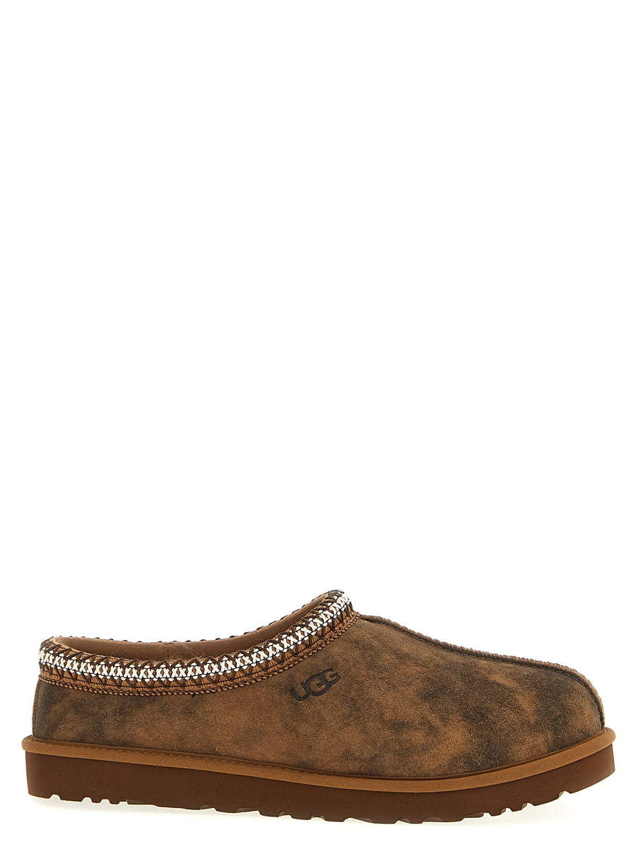 UGG Tasman Baxter Sabots Special Edition Mens Premium Suede Moccasin Slippers With Natural Variations Warmth